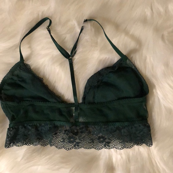 Forest green bralette - Picture 2 of 3